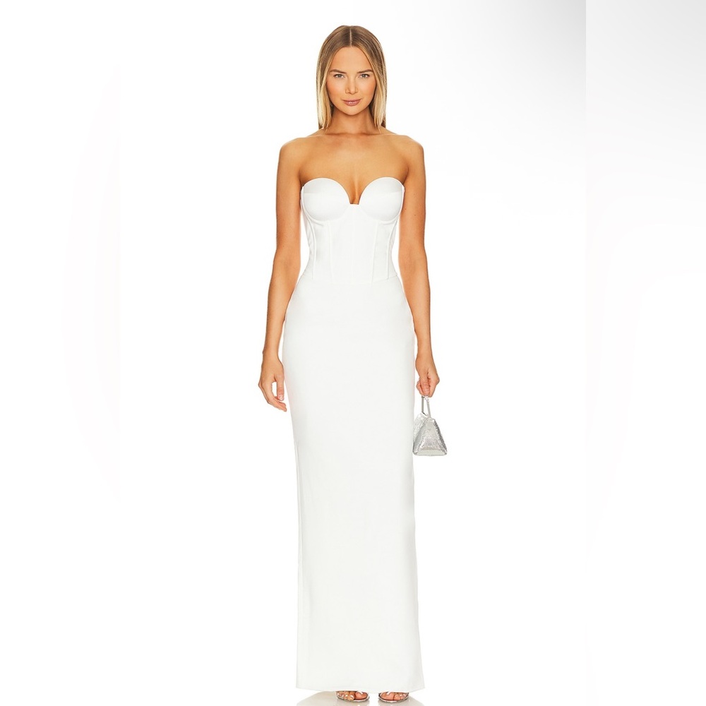 Retrofête LUNA DRESS in White NEW